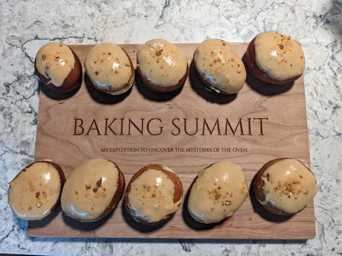 Technical Bake #35: Double Caramel Doughnuts